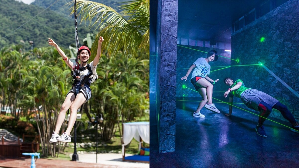 「趣淘漫旅-台南」有豐富遊樂設施