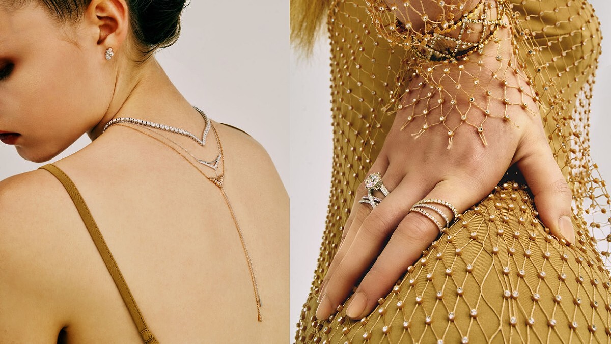 HEARTS ON FIRE X Hayley Paige聯名珠寶許妳一場閃亮亮聖誕派對！台灣限定款Y字鍊與新款項鏈、戒指，單戴或疊搭都超美！