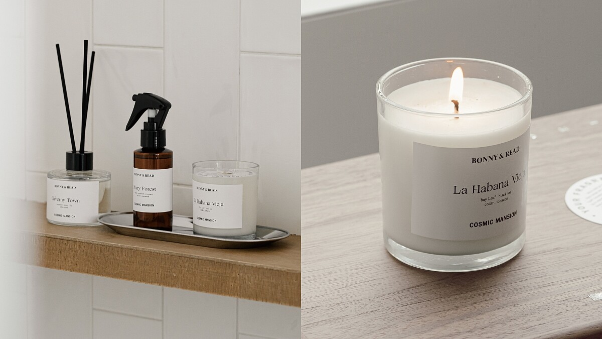 台灣飾品BONNY & READ X韓國文青香氛COSMIC MANSION再推出台灣限定香氛,蠟燭點起來還有森林氣息