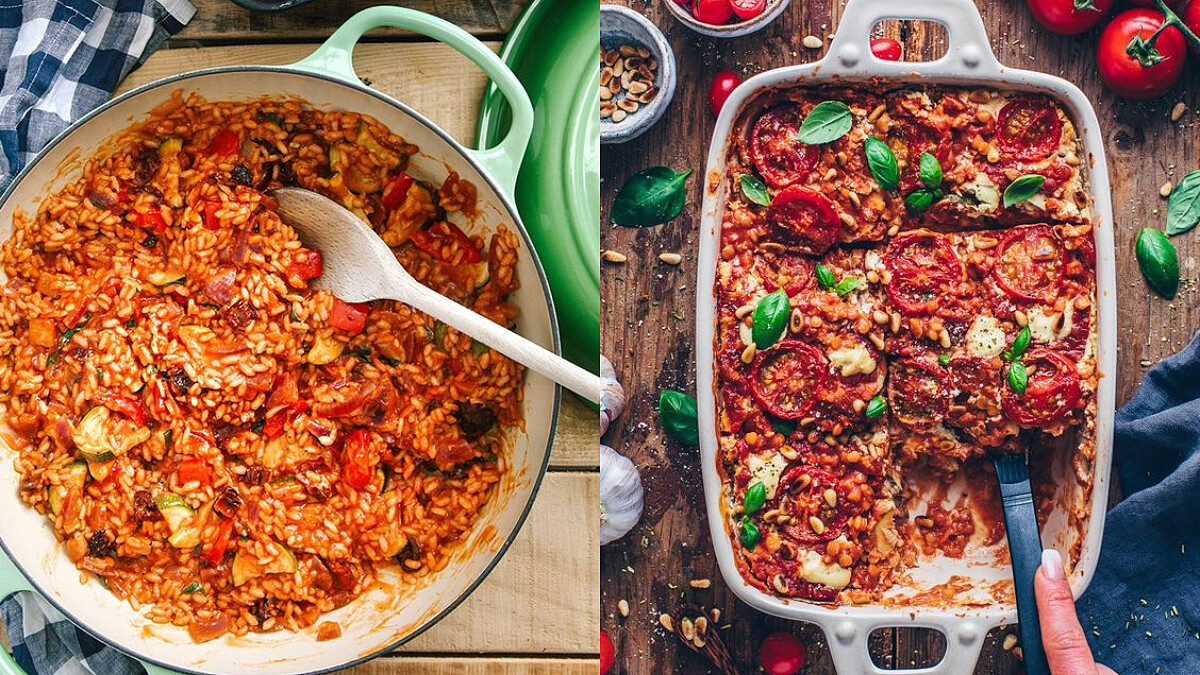 美味有飽腹感的”無米番茄燴飯”菜單來啦！營養低熱量，快學起來！