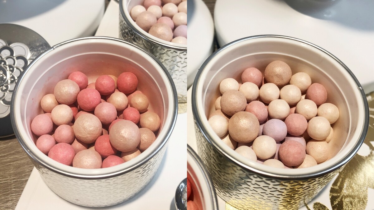 嬌蘭幻彩流星蜜粉球 瑩潤珠光限量版