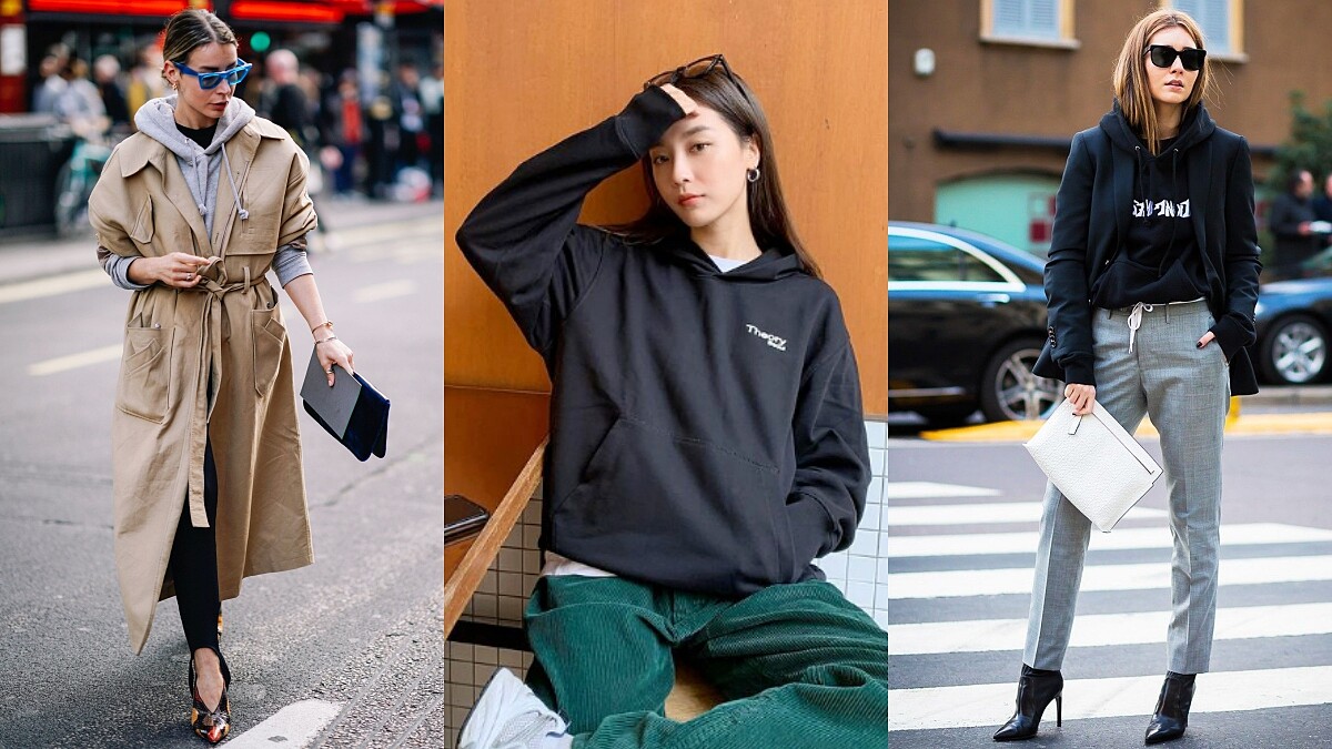 秋冬必備的休閒帽T這樣造型！4大穿搭公式讓你輕鬆掌握時髦風格