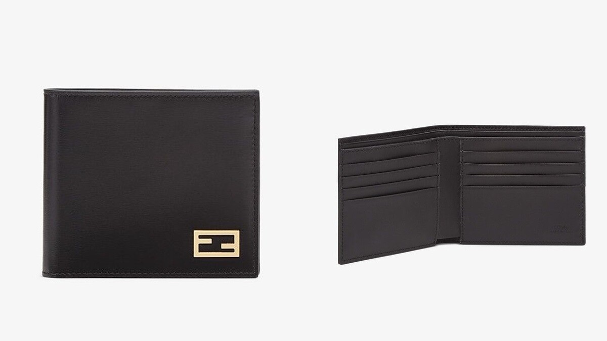 Fendi雙折皮夾