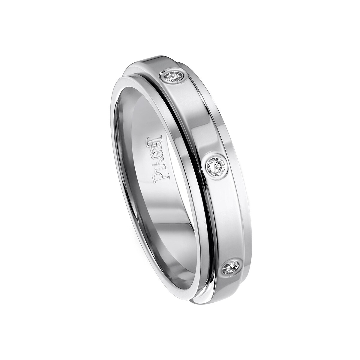 PIAGET Possession系列18K白金鑽石戒指，建議售價NT$82,000_G34PQ300