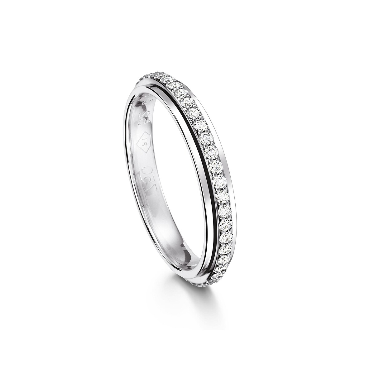 PIAGET Possession系列18K白金鑲鑽戒指，建議售價NTD133,000_G34PR600