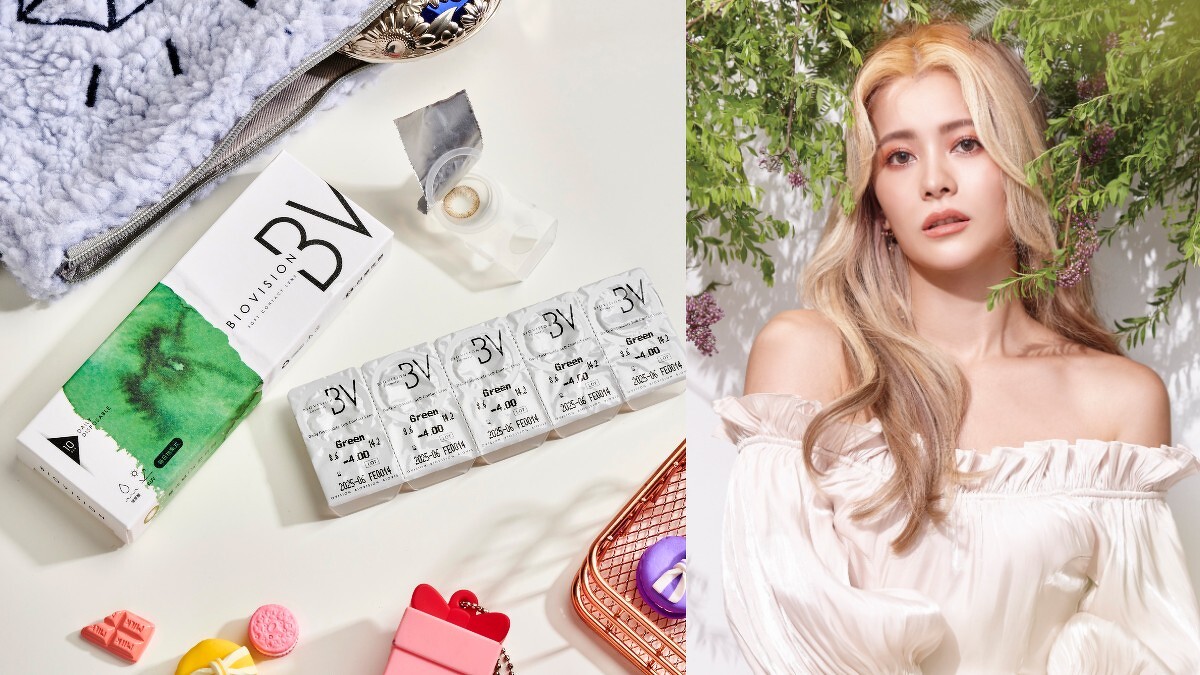 深具清新空靈感的極光綠 人物:林珈安