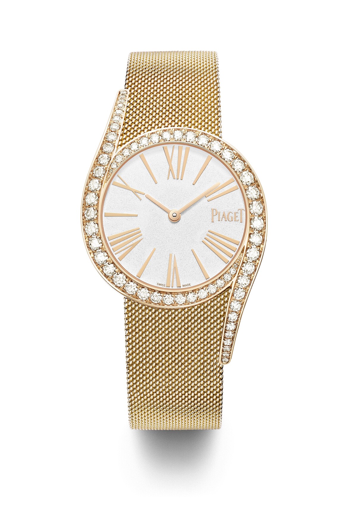 Piaget 伯爵 Limelight Gala系列18K玫瑰金鑲鑽珠寶錶，售價NT1,370,000