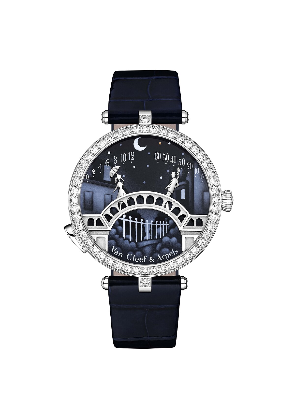 Van Cleef & Arpels (VCA) 梵克雅寶 Lady Arpels Pont des Amoureux 戀人橋手錶，售價NT3,730,000
