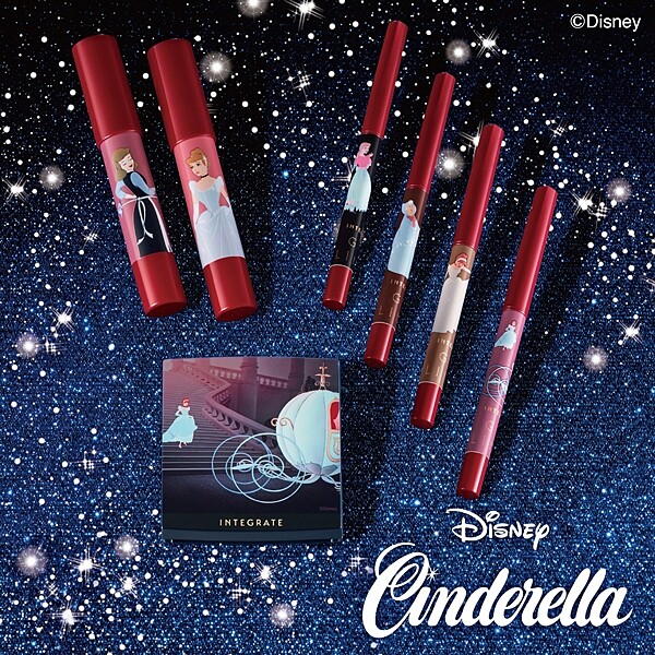 INTEGRATE櫻特芮2021年與迪士尼仙履奇緣推出限定彩妝