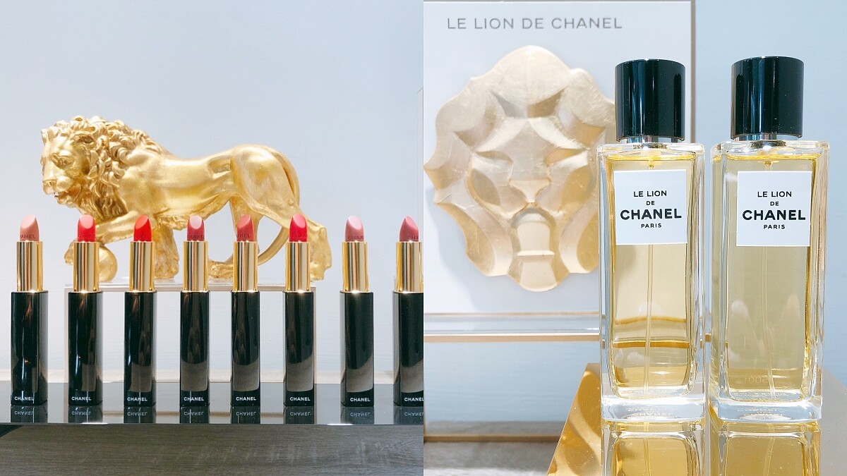 把香奈兒女士的護身符放到口紅上！CHANEL超炫耀絲絨唇膏推出獅子浮雕版，#227焦糖奶茶色必收，LE LION獅子香水同步上市