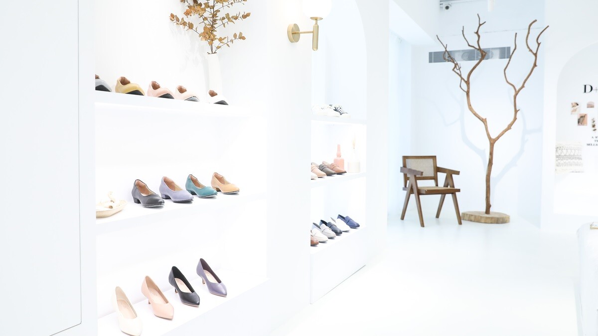 D+AF實體專賣店陳列