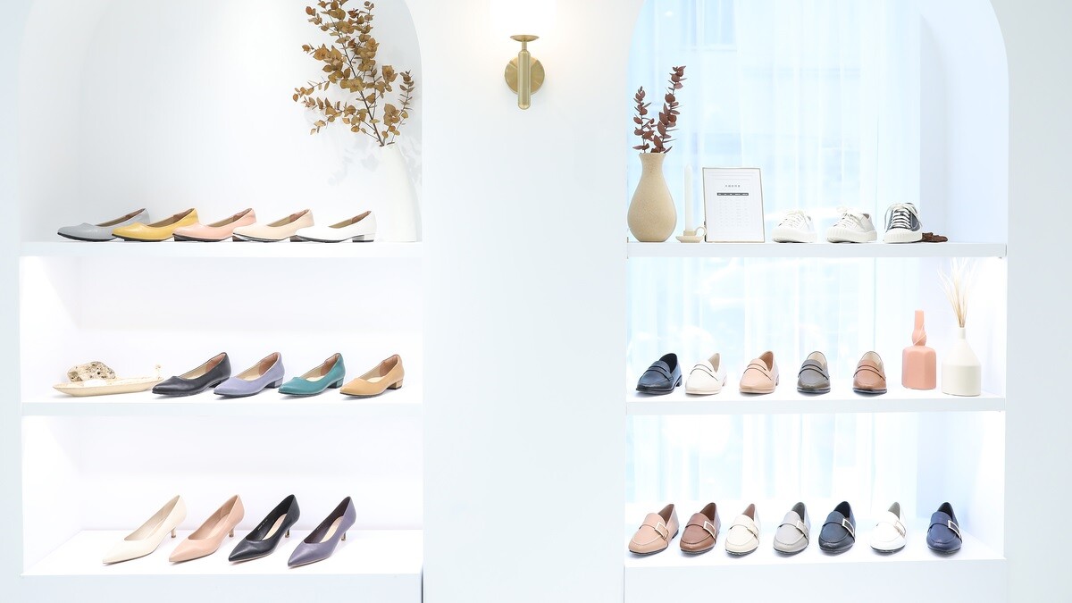 D+AF實體專賣店陳列