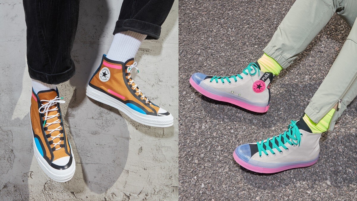 Chuck 70 帆布鞋，NT2,880 / Chuck Taylor All Star CX 帆布鞋，NT2,280 &ndash; NT2,480