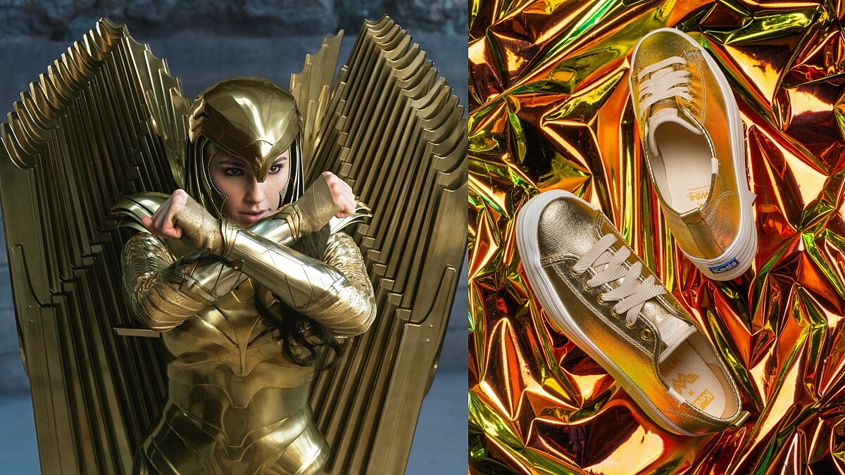 Keds x神力女超人聯名款吸睛美鞋閃亮降臨地球！時尚霸氣的百搭設計，讓妳擁有滿滿自信力量前行追夢！