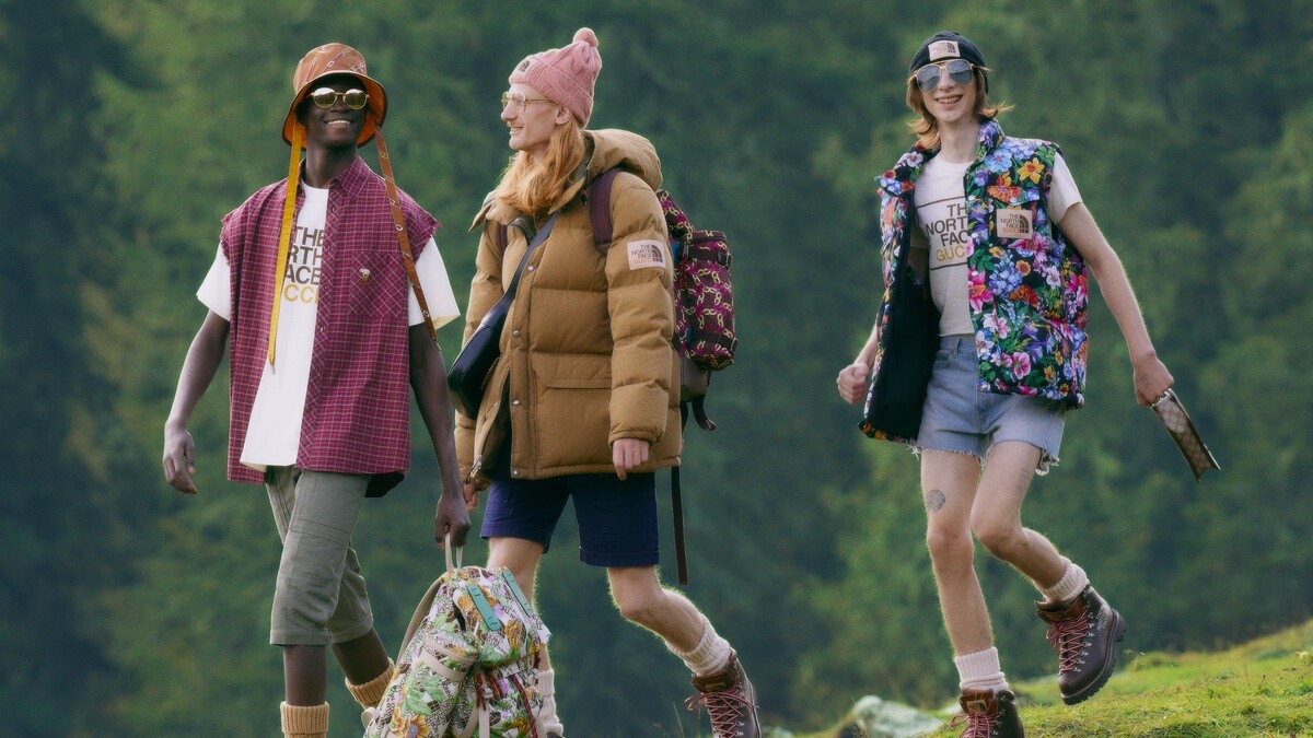 Gucci X The North Face聯名系列品項