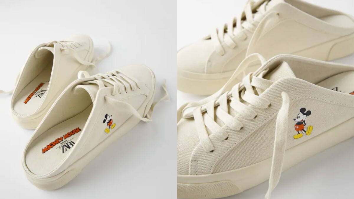 &copy; DISNEY 迪士尼授權款米老鼠圖案露跟運動鞋_NT990