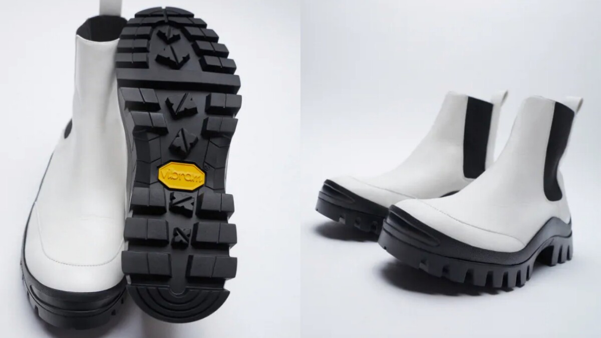 VIBRAM&reg;鞋底真皮平底短靴_NT5,490