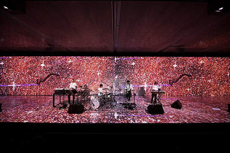 「 AUDIO ARCHITECTURE 」Cornelius 東京場演出 