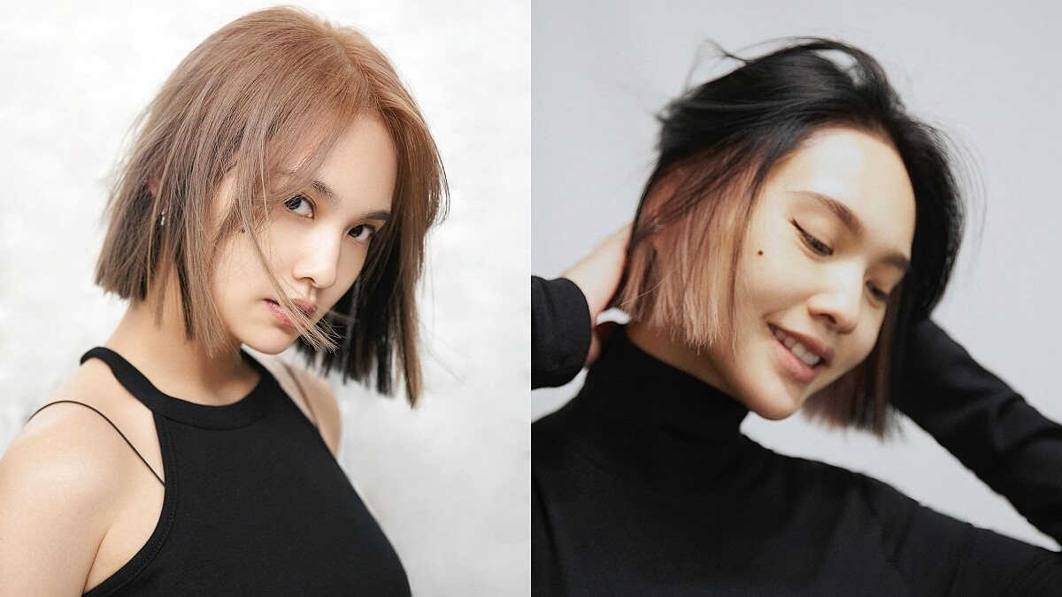 楊丞琳換髮色：墨色x玫瑰金超搶眼！她們也都染了，雙層染髮10年前就流行！