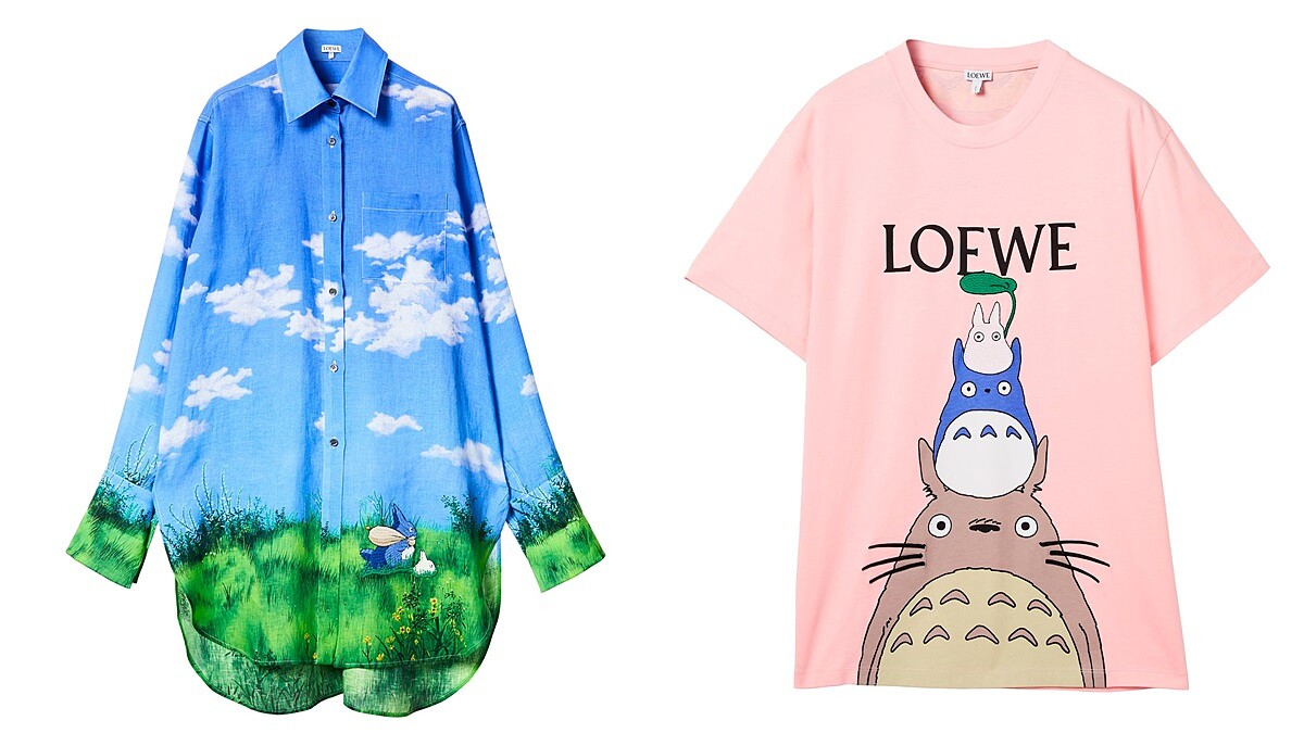 Loewe X龍貓聯名系列服裝