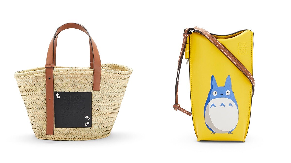 Loewe X龍貓聯名系列包包