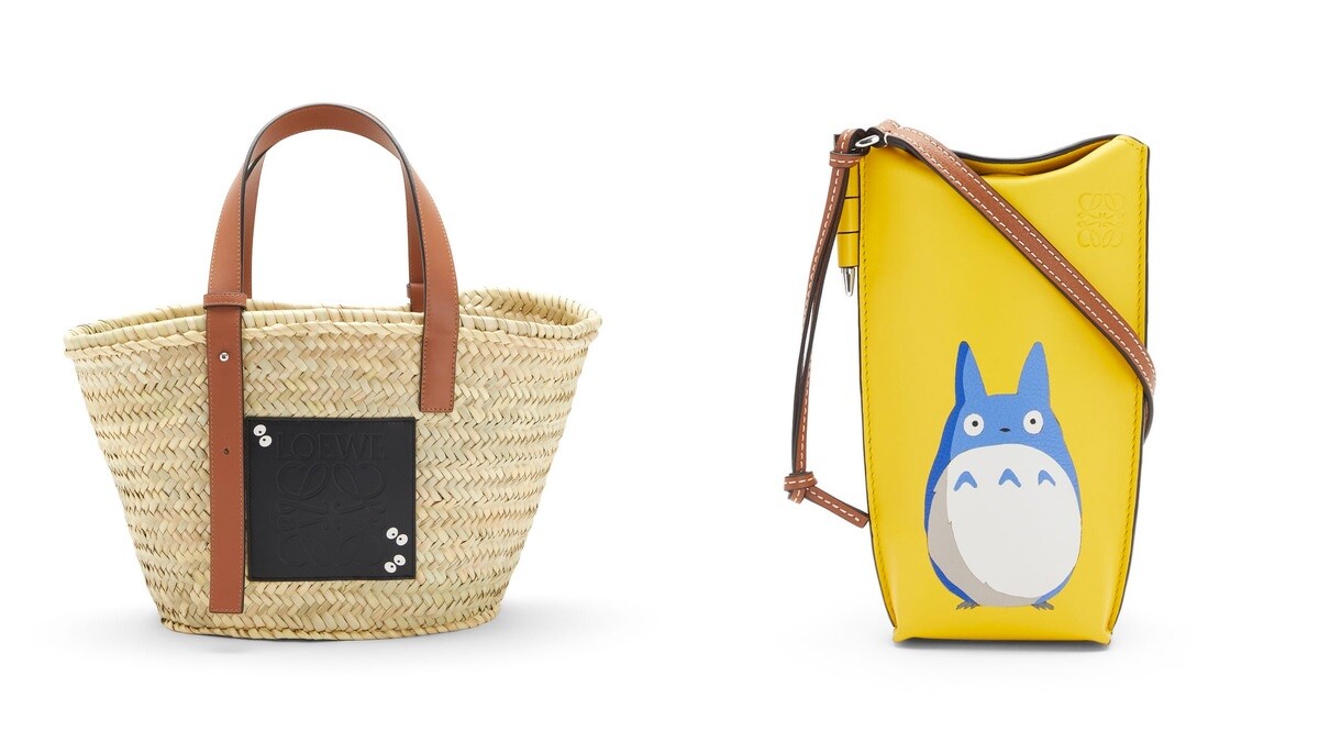 Loewe X龍貓聯名系列包包