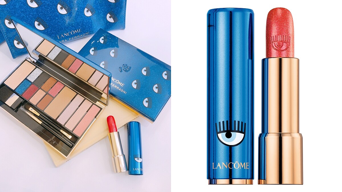 蘭蔻x CHIARA FERRAGNI 2021年再度推出聯名彩妝！眨眼藍潮系列絕對是新年必搶