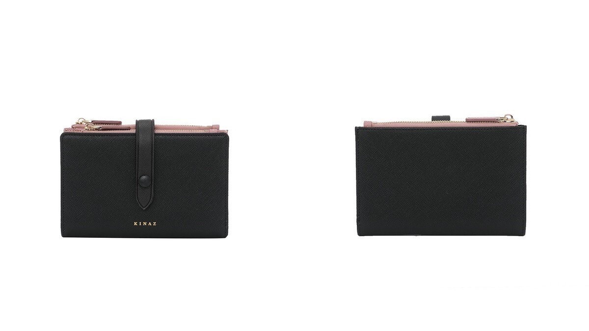 Kinaz雙拉鍊中夾