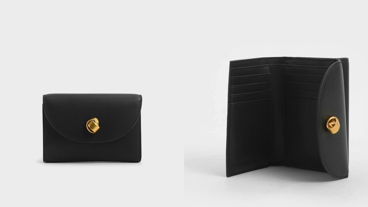 Charles & Keith都會風短夾