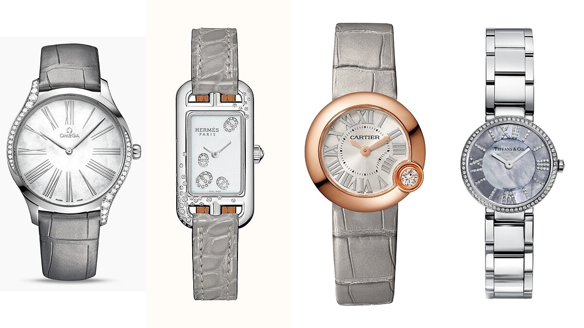 氣質灰名錶精選！Cartier、Hermès、Omega、VCA …10個品牌女錶推薦