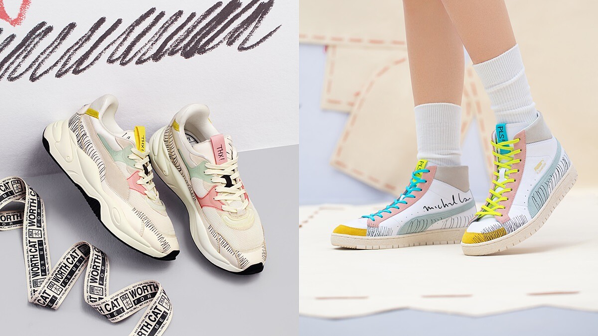 棉花糖色小白鞋登場！Puma X Michael Lau聯名系列再推4雙新鞋款，加碼送怪萌公仔