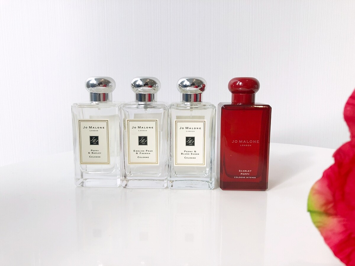 Jo Malone London緋紅罌粟芳醇香水香氛糅合搭配