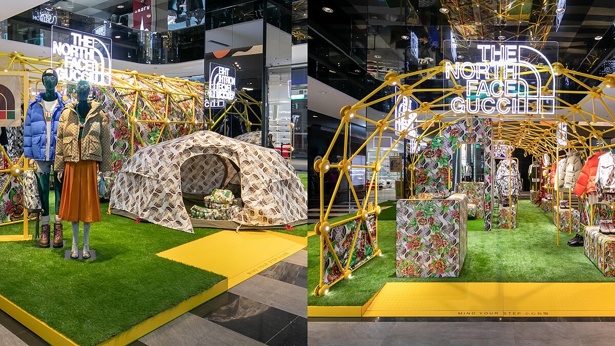 Gucci X The North Face聯名系列打造野營風快閃店！還有寶可夢小驚喜、販售單品售價出爐