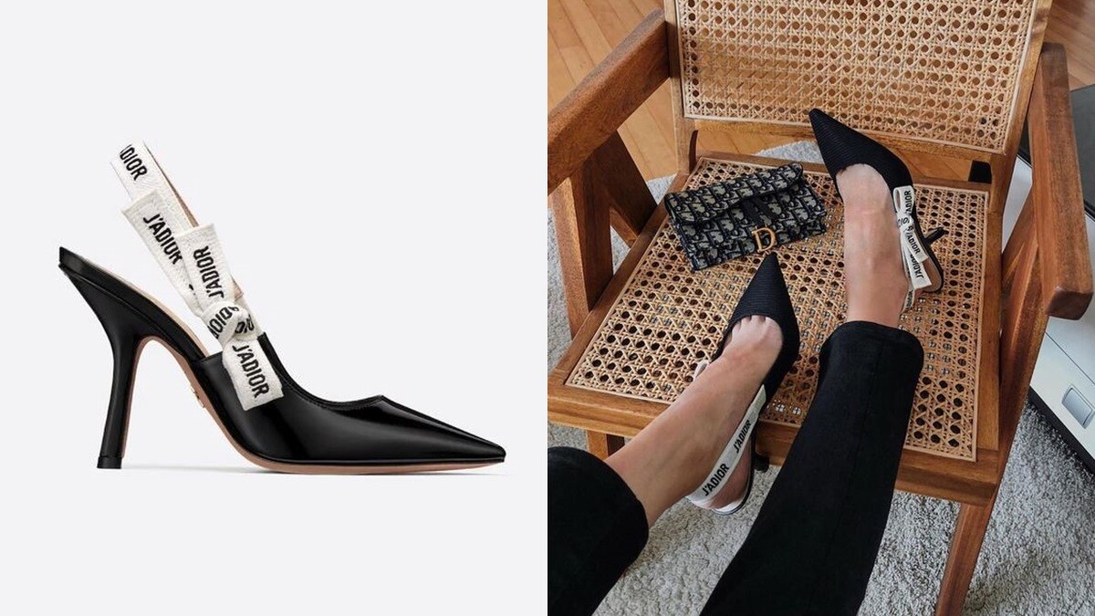 Dior J'Adior露跟高跟鞋