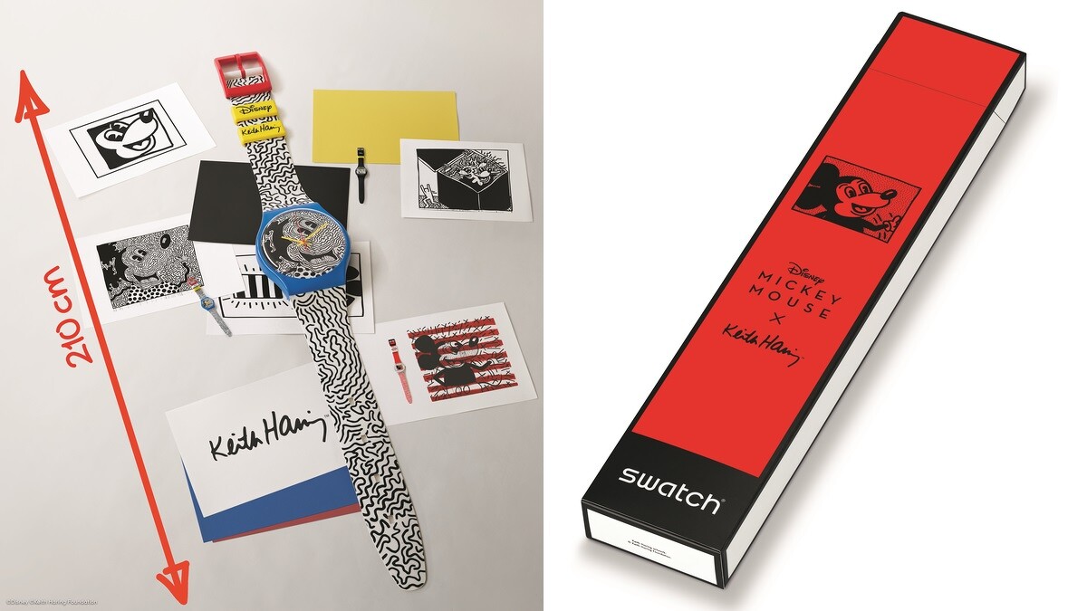 Swatch X Disney Mickey Mouse X Keith Haring聯名系列