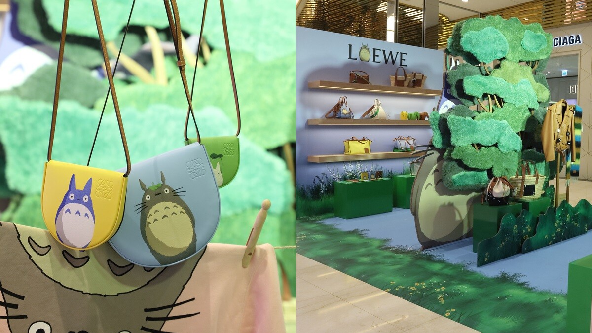 Loewe X 龍貓聯名系列快閃店