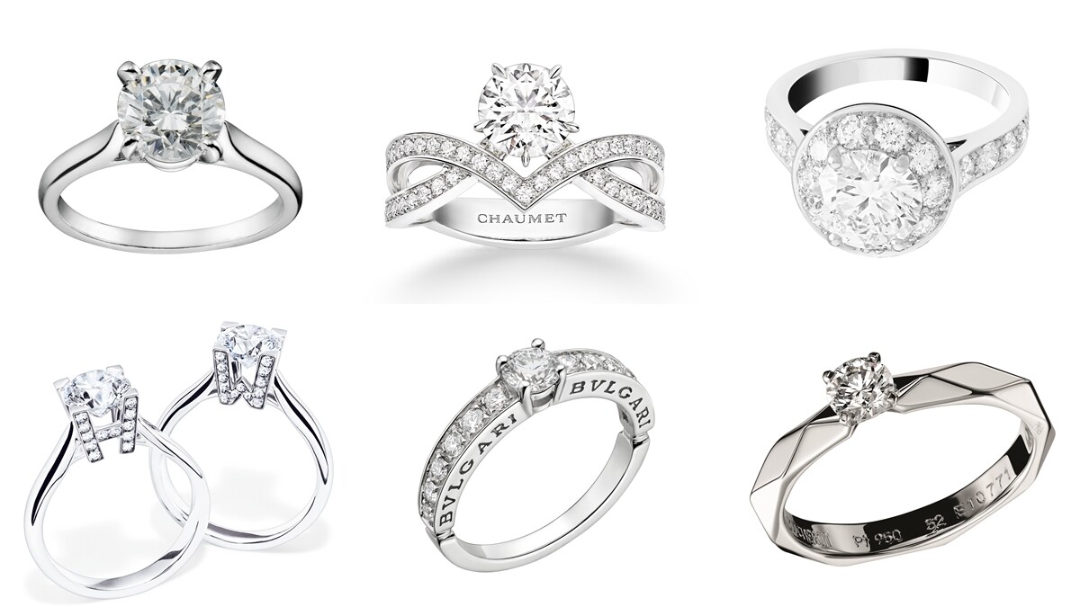 13大品牌暢銷排名Top.1鑽戒推薦：卡地亞、Tiffany、海瑞溫斯頓、VCA