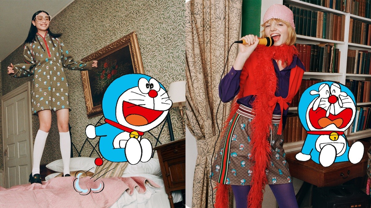 Gucci X 哆啦A夢聯名系列