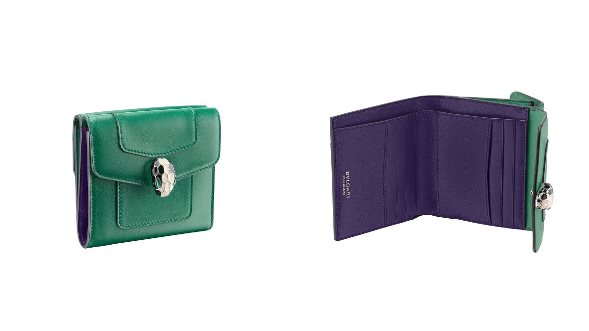 BVLGARI蛇頭短夾，NT21,800