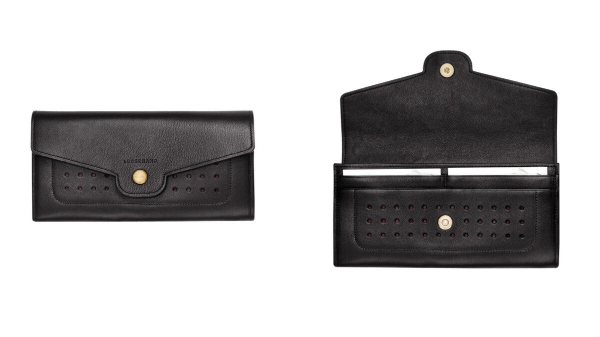 Longchamp洞洞長夾，NT12,500