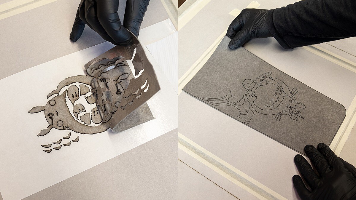 LOEWEtotoro聯名系列製作過程