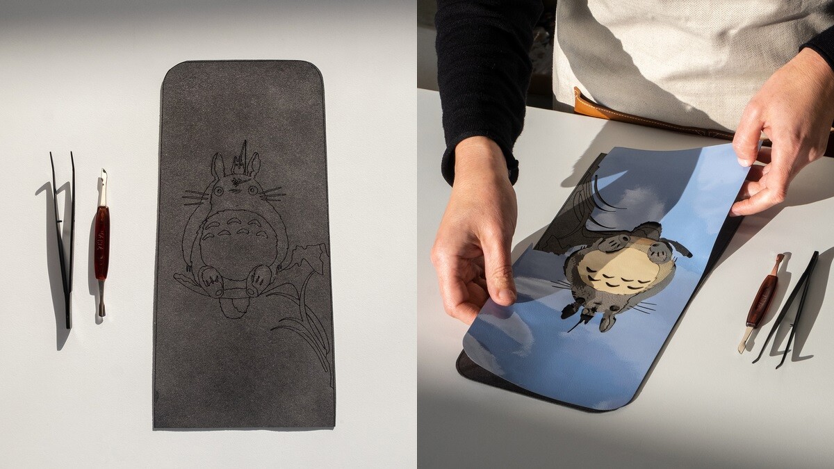 LOEWEtotoro聯名系列製作過程