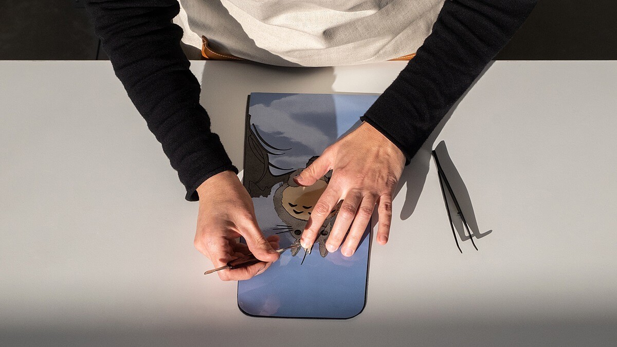 LOEWEtotoro聯名系列製作過程