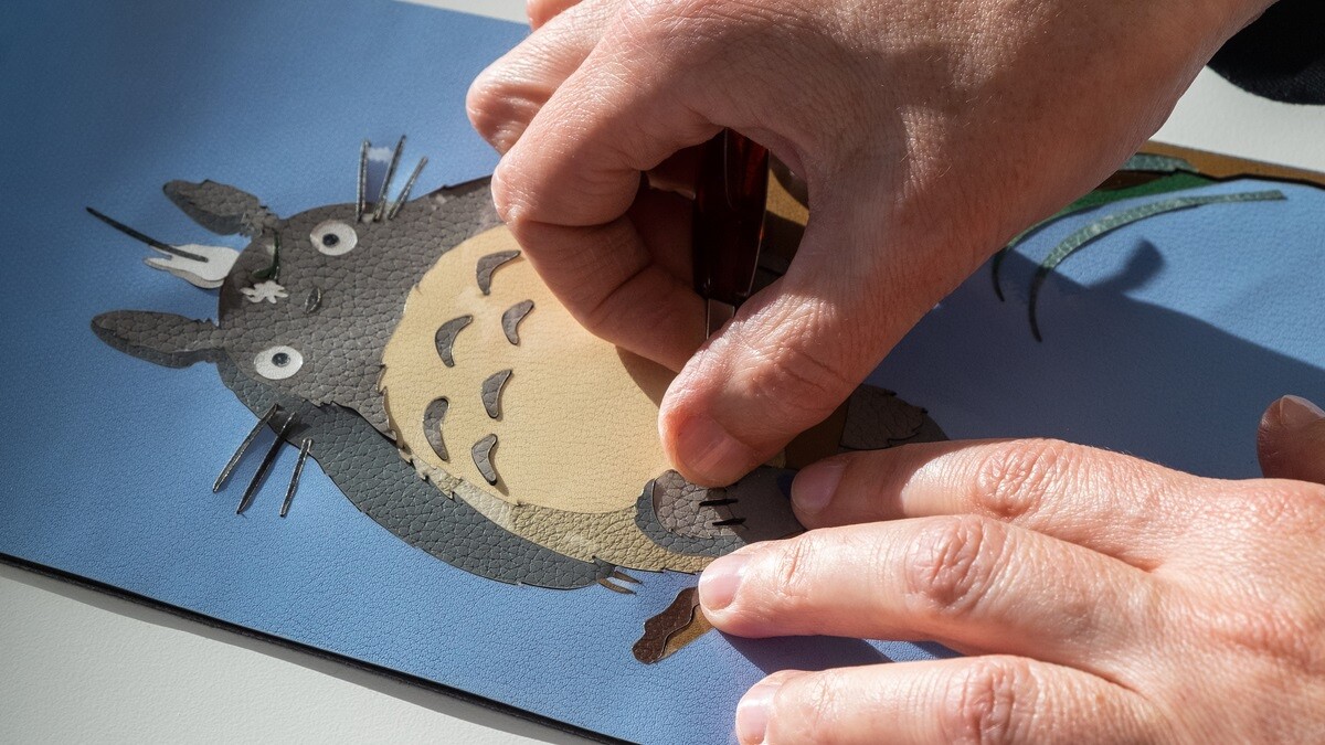 LOEWEtotoro聯名系列製作過程