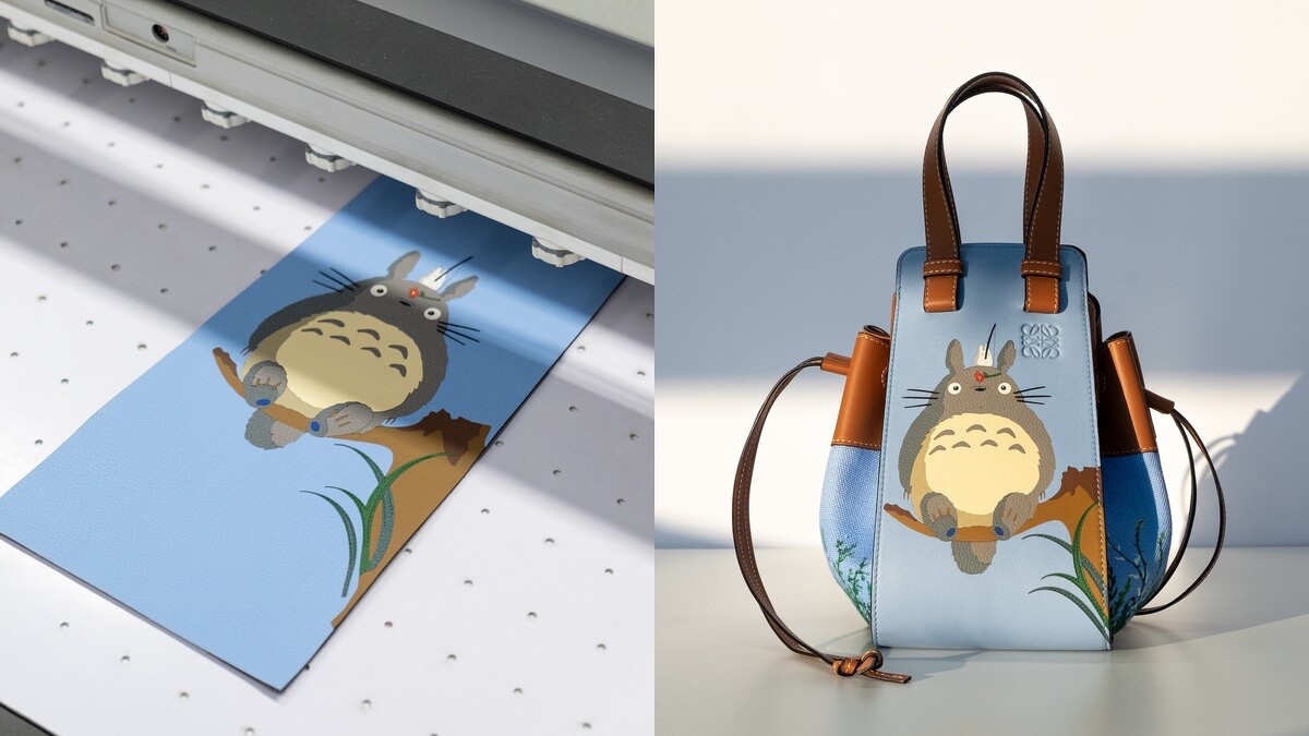 LOEWEtotoro聯名系列製作過程