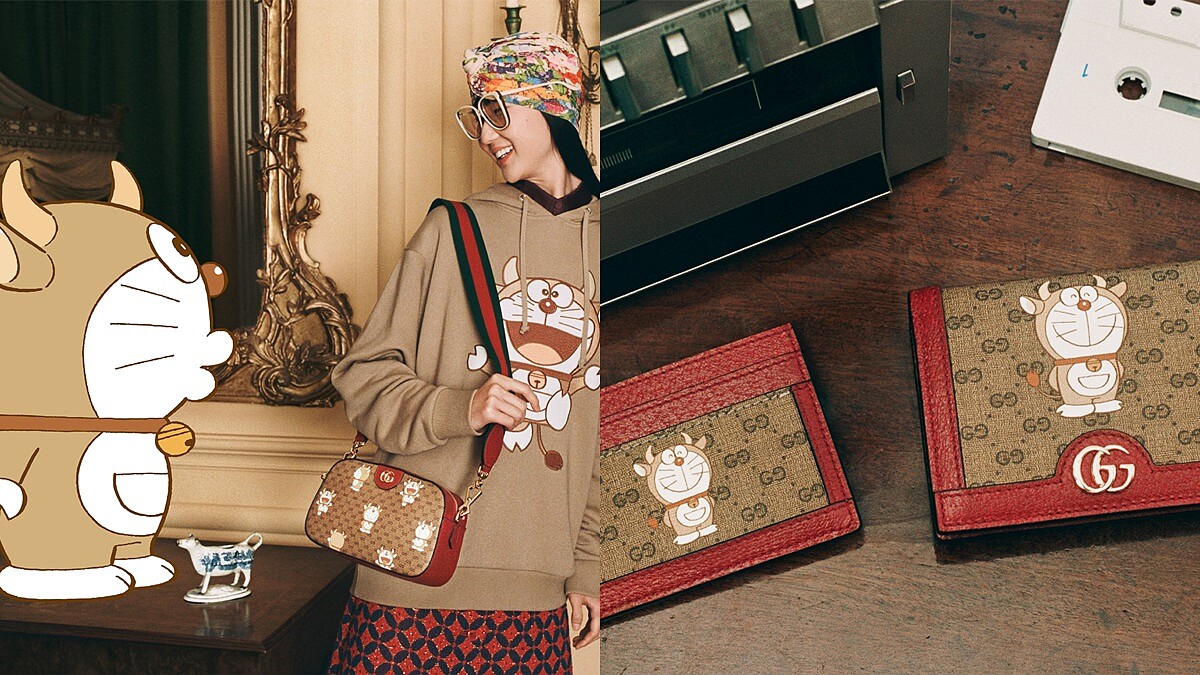 隱藏版Gucci X 哆啦A夢聯名系列