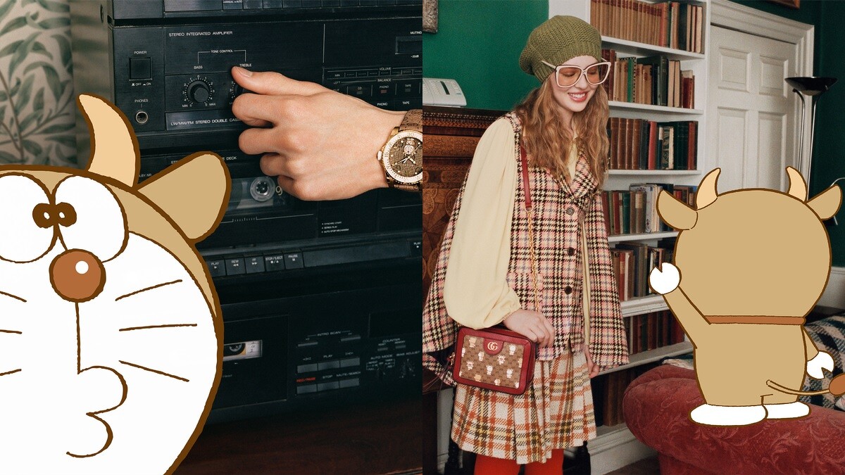 隱藏版Gucci X 哆啦A夢聯名系列