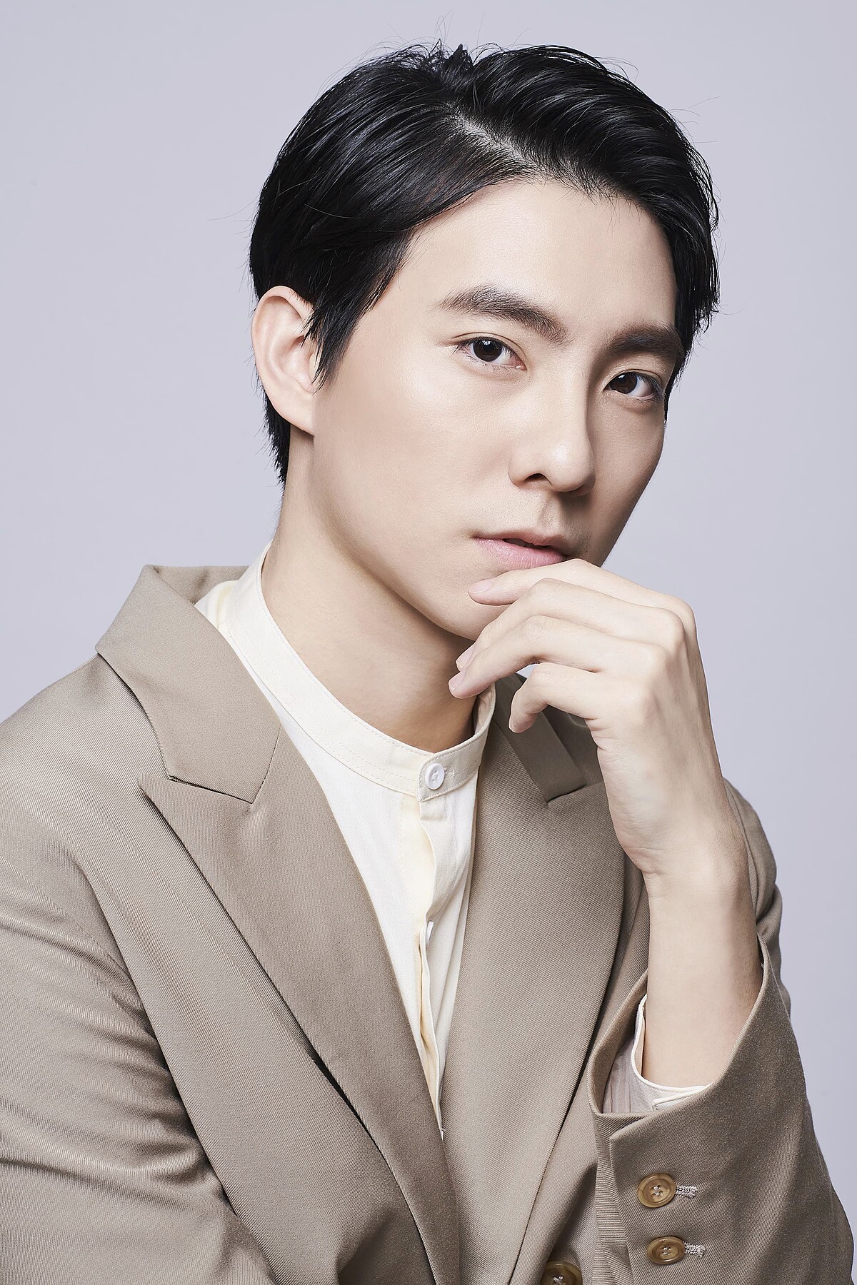 西裝外套、立領長袖襯衫∕Plain me