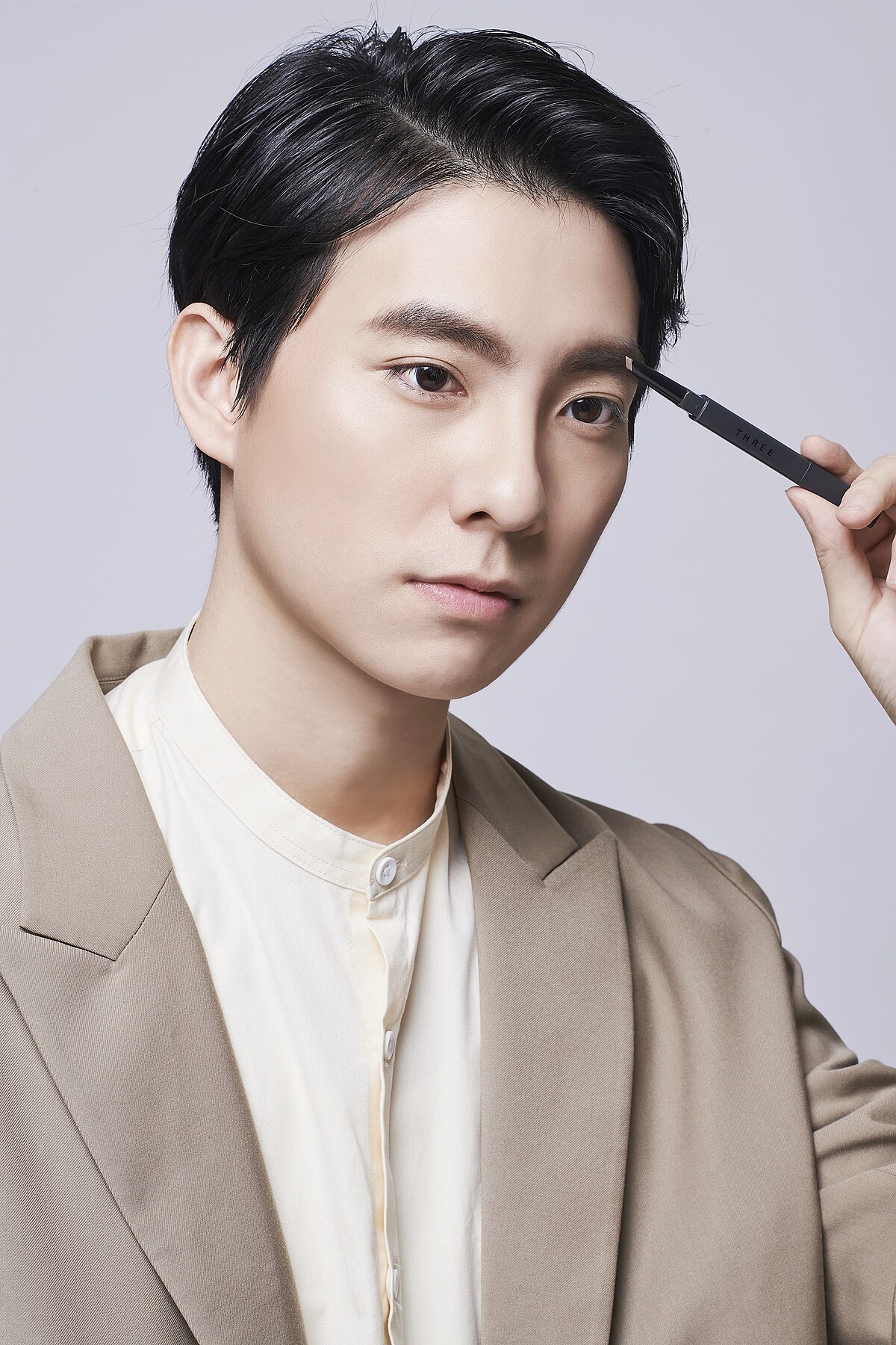 西裝外套、立領長袖襯衫∕Plain me