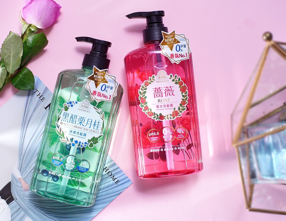 黑醋栗月桂迷香洗髮露、薔薇香水洗髮露，700ml，NT169。